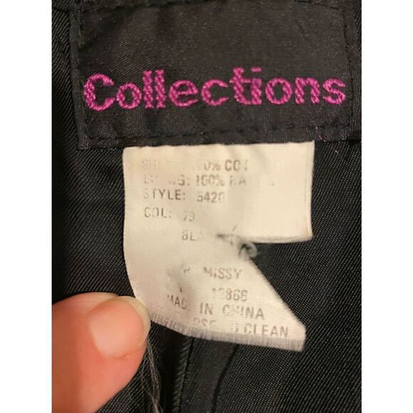 Collections Black Blazer M- Vintage - Picture 4 of 7